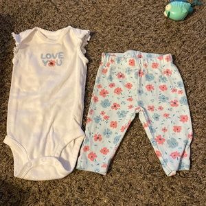 Carters matching set